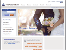 Tablet Screenshot of fnbforyou.com